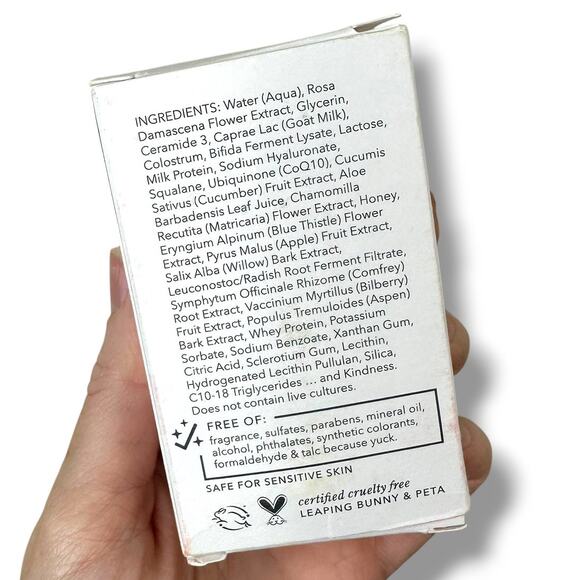 BEEKMAN 1802 NIB Milk Drops Hyaluronic Acid Goat Milk Face Skin Ceramide Serum - Picture 11 of 12